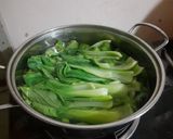 Hình bước làm 2 của món Cá điêu hồng hấp rau củ