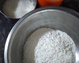A picture of step 1 of Shakkar pare.
