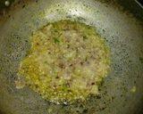 A picture of step 1 of Masala Pav.