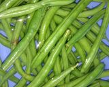 A picture of step 1 of Beans masala.