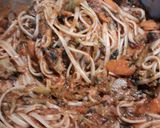 A picture of step 4 of Garden Spaghetti.