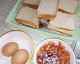 A picture of step 1 of Toast bread KMA's style.