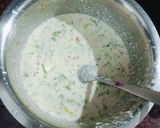 A picture of step 5 of Oats Sabudana Chilla.
