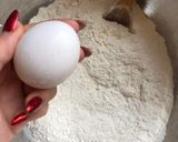 عکس مرحله 1 از دستور نان شيرمال مغزدار
