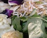 Foto langkah ke 1 dari resep Sego Pecel Kukus.
