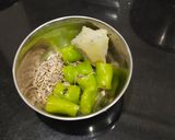 A picture of step 1 of Lobia Beans Vada.