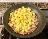 Foto del paso 6 de la receta: Pizza rústica con patata y bacon, sin gluten