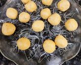 A picture of step 3 of Wheat Flour Coconut Jaggery Cookies.