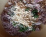 A picture of step 2 of Chapli kabab.