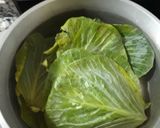 Foto del paso 2 de la receta: Niños envueltos en hojas de planta repollo de carne al horno