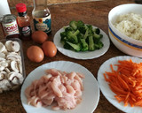 Foto del paso 1 de la receta: Arroz salteado con un poco de todo