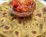 A picture of step 5 of Methi Na Thepla.