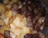 Foto langkah ke 3 dari resep Sambel goreng ati ampela kentang pete.