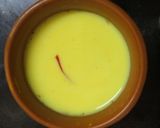 A picture of step 3 of Kesar wala Doodh.