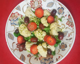 Foto del paso 4 de la receta: Ensalada de coliflor con vinagreta de hierbabuena y naranja