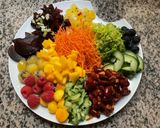 Une image de l'étape 1 de 🥒🌶️Pokebowl🪹🍃sucré🫐🥝 salé 🍒🥕🥑.