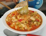 Foto del paso 5 de la receta: Judías blancas compuestas con verduras otoñales