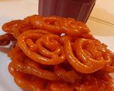 A picture of step 3 of Jaleebi.