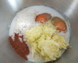 Foto del paso 2 de la receta: Tortitas de manzana y canela con miel