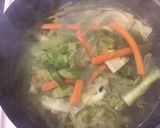 A picture of step 3 of California Farm Red Lentils Cole Slaw Curtido Wrap.