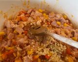 Chorizos, csirkés rigatoni recept fázis 2 fotója