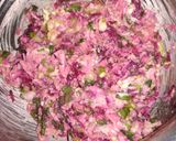 A picture of step 1 of Roasted vegetable Manchurian.