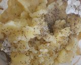 A picture of step 2 of Aloo PAPDI.