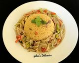 A picture of step 5 of Cous cous.