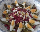 Foto del paso 4 de la receta: Ensalada de alubias rojas y judías verdes