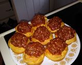 A picture of step 4 of Sweet Hawaiian Sloppy Joe Cups.