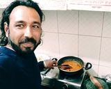 A picture of step 3 of Shahi makhana.