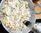 A picture of step 5 of Chinese Fried Rice.