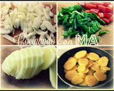 Foto del paso 1 de la receta: Patatas a lo Pobre con Pimientos