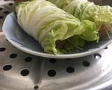 รูปขั้นตอนการทำที่ 3 ของ ผักกาดขาวยัดไส้หมูสับวุ้นเส้น