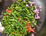 A picture of step 3 of Tuna Tostadas.