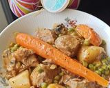 A picture of step 3 of Turkey Navarin with Spring Vegetables.