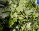 A picture of step 1 of My mother's spinach with lentil.