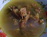 Foto langkah ke 4 dari resep Kuah Asam Daging Sapi (Tulang Muda).
