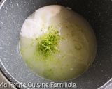 Une image de l'étape 1 de Crème glacée mojito sans sorbetière.
