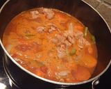 A picture of step 3 of Diced Turkey with Chorizo and Chickpeas.