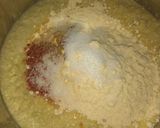 A picture of step 3 of Sweet corn (bhutta) pakode.