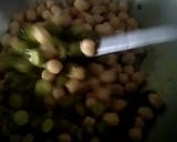 A picture of step 5 of Tindola-chhola Sabzi Chettinad Style.