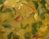 รูปขั้นตอนการทำที่ 7 ของ แกงเขียวหวานไก่