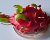 Hình bước làm 1 của món RAU CÂU sữa chua-thanh long đỏ