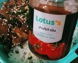 รูปขั้นตอนการทำที่ 7 ของ เส้นบุกหน้าหมูญี่ปุ่นรสเผ็ด - เมนูข้าวกล่องคีโต