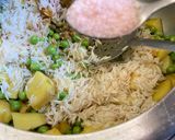 आलू मटर वाली खिचड़ी (Aloo Matar wali khichdi recipe in hindi) रेसिपी चरण 5 फोटो