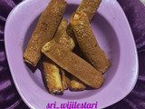 Cinnamon roll roti tawar