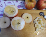 Foto del paso 1 de la receta: Manzanas horneadas con crocante de almendras al oporto