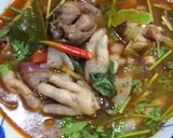 รูปขั้นตอนการทำที่ 7 ของ ต้มแซ่บตีนไก่