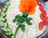 عکس مرحله 1 از دستور تزیین سالاد الویه